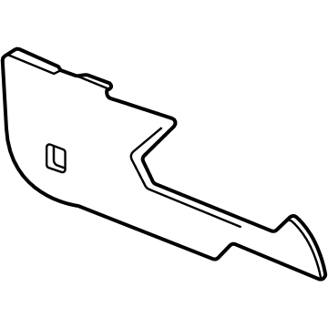 84857230 GM Console Assembly, F/Flr Lwr *Black Illustration 1 of 1