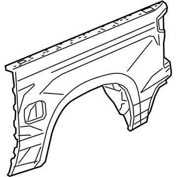 GM 84443401 Panel, Pubx Otr Si