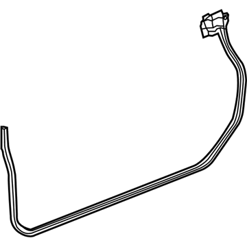 2017 Cadillac ATS Door Seal - 23443732