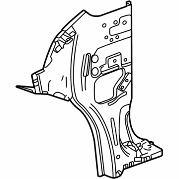 GM 60004357 Panel Assembly, Body H/Plr Inr 60004357 GM Panel Assembly, Body H/Plr Inr Illustration 1 of 1
