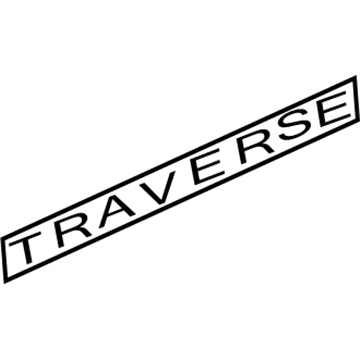 2024 Chevrolet Traverse Emblem - 84903421