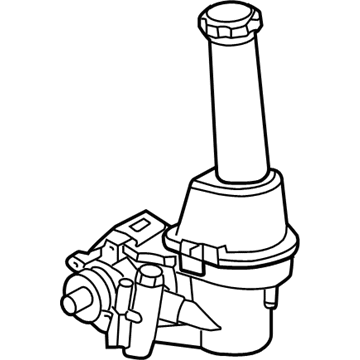 2006 Chevrolet Trailblazer Power Steering Pump - 19433021