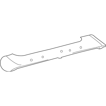 88975646 GM Spoiler,Rear End *Paint To Mat Illustration 1 of 1