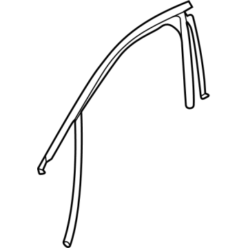 2020 Cadillac CT5 Door Seal - 85124268