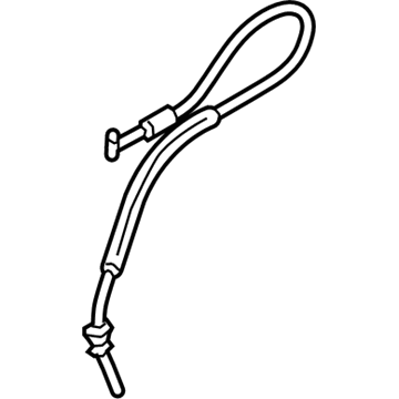 2016 Chevrolet Malibu Door Latch Cable - 84090501