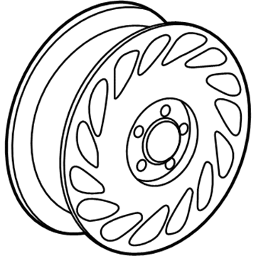 Saturn LW2 Spare Wheel - 90576046