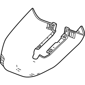 84845856 GM COVER-W/S M/FUNC SEN MT BRKT *JET BLACK Illustration 1 of 1