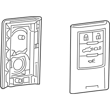 GM 22779879 Transmitter Assembly, Remote Control Door Lock & Theft Deterrent