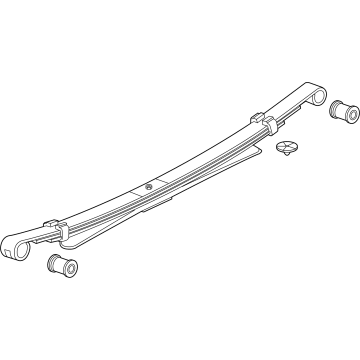2023 Chevrolet Colorado Leaf Spring - 86538864