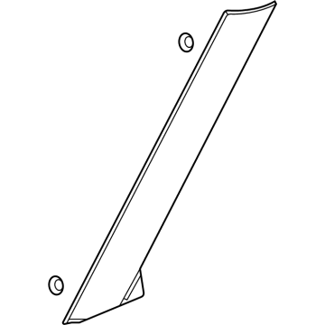 42779852 - Genuine GM Applique Assembly, Body Si Upr Frt