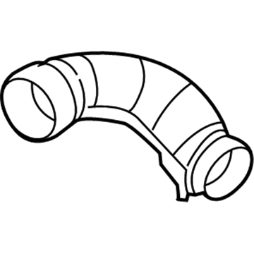 Chevrolet City Express Air Intake Coupling - 19316248