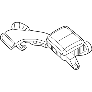 Chevrolet City Express Air Intake Coupling - 19316247
