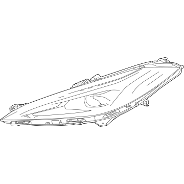 2022 Chevrolet Corvette Headlight - 85545918