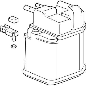 Chevrolet Spark Vapor Canister - 95238312