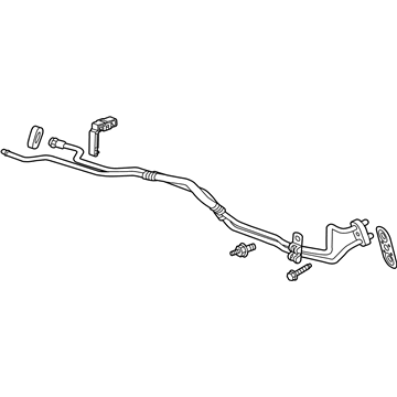 Cadillac ATS Automatic Transmission Oil Cooler Line - 22886602