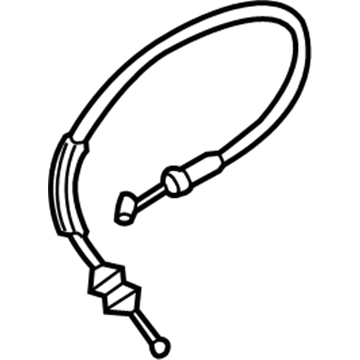 2020 Cadillac CT6 Door Latch Cable - 23319258