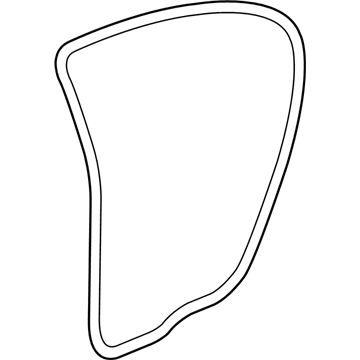 2017 Chevrolet Cruze Door Seal - 84220316