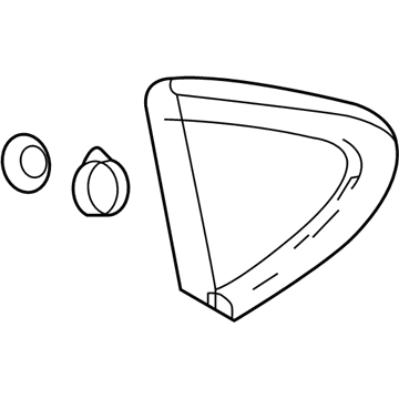 GM 84034202 Molding Assembly, Body Side Rear *Anthracite 84034202 GM Molding Assembly, Body Side Rear *Anthracite Illustration 1 of 1