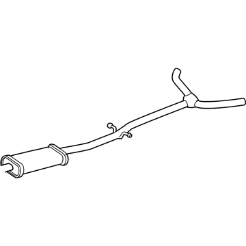 Buick Exhaust Resonator - 25657445