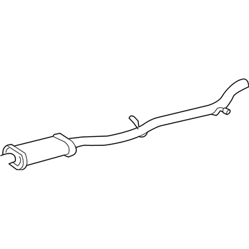 Buick Exhaust Resonator - 25657444