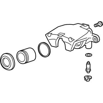 2010 Cadillac Escalade Brake Calipers - 86785192