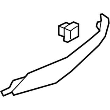 84062660 GM Trim Assembly, Front Side Door Armrest Cover *Dark Atmospherr Illustration 1 of 1