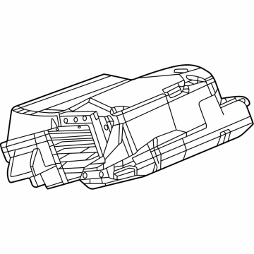 85642535 GM Head Up Display Assembly Illustration 1 of 1