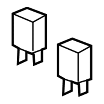 19115082 GM Relay,Fan Control Illustration 1 of 1
