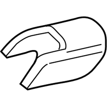 GM 13256921 Cap, Rear Window Wiper Arm Finish