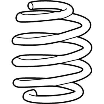 Chevrolet Coil Springs - 84166787