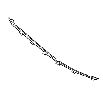 GM 23478390 Molding, Front Bumper Fascia Upper