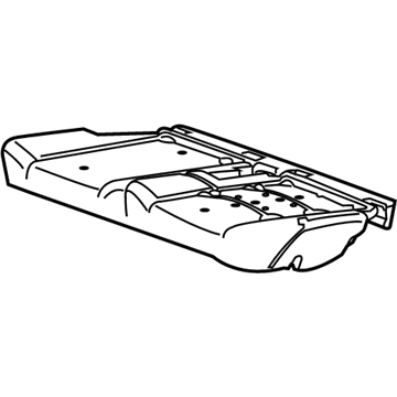 2020 Cadillac Escalade Seat Cushion Pad - 23470753
