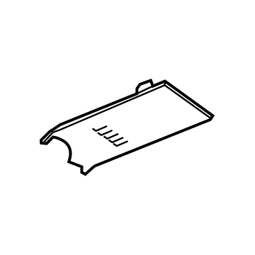 GM 23398053 Insert, Windshield Multifunction Sensor Mount Bracket Cover *Black 23398053 GM Insert, Windshield Multifunction Sensor Mount Bracket Cover *Black Illustration 1 of 1