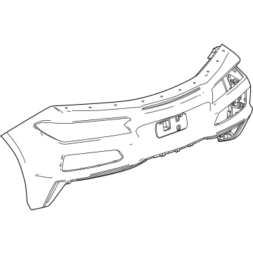 2023 Chevrolet Corvette Bumper - 86820961