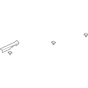 GM 92264391 Molding,Front Side Door Sill Garnish