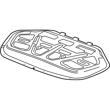 GM 26244400 Insulator, Hood