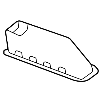 GM 42623308 Cup, L/Gate Tr Fin Pnl Pull *Jet Black