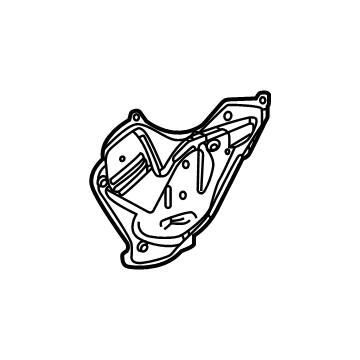 GM 84242133 DEFLECTOR ASM-RR S/D WAT