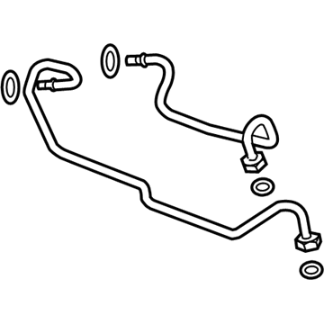 2012 Buick Regal Power Steering Hose - 22880860