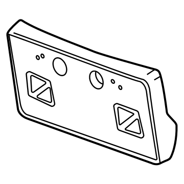 85553155 - Genuine GM Front License Plate Bracket