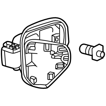 2023 Chevrolet Colorado Fuel Filler Housing - 87832685