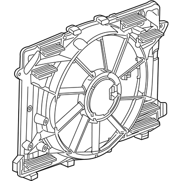 Cadillac CT6 Fan Shroud - 84109931