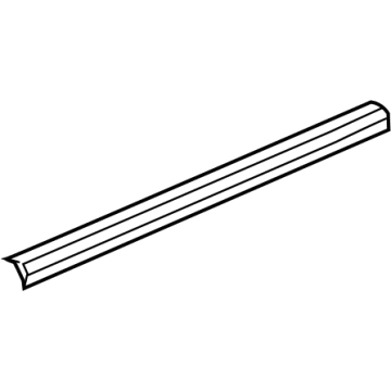 GM 84768511 Molding Assembly, Rear S/D Wdo Belt Rvl