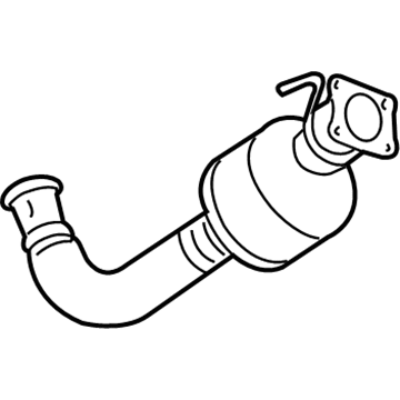thumbnail image 2 of Direct Fit Catalytic Converter For Chevy Express & GMC Savana 2500/3500 2006-2010 – 4.8L/6.0L, EPA Approved 2 of 5