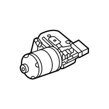 2024 Chevrolet Trax Wiper Motor - 42811561
