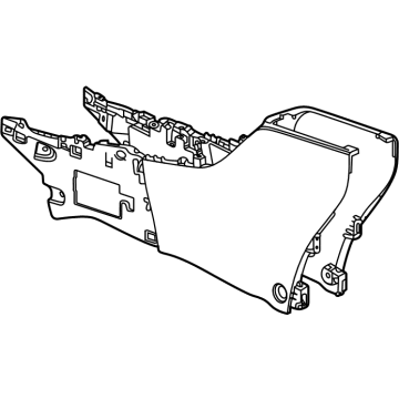 2022 Chevrolet Trailblazer Center Console Base - 42708824