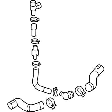 2024 Chevrolet Corvette Coolant Pipe - 87847471