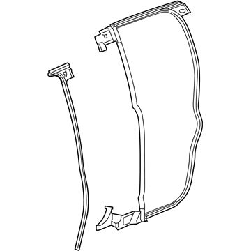 2018 Chevrolet Colorado Door Seal - 84234301