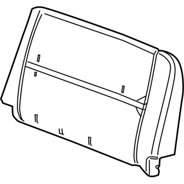 2010 GMC Sierra Seat Cushion Pad - 22771048