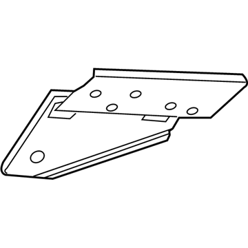 GM 22893459 Bracket Assembly, Radio
